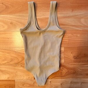 Abercrombie & Fitch tan bodysuit